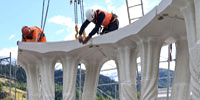 Construction of Tor Alva / The White Tower